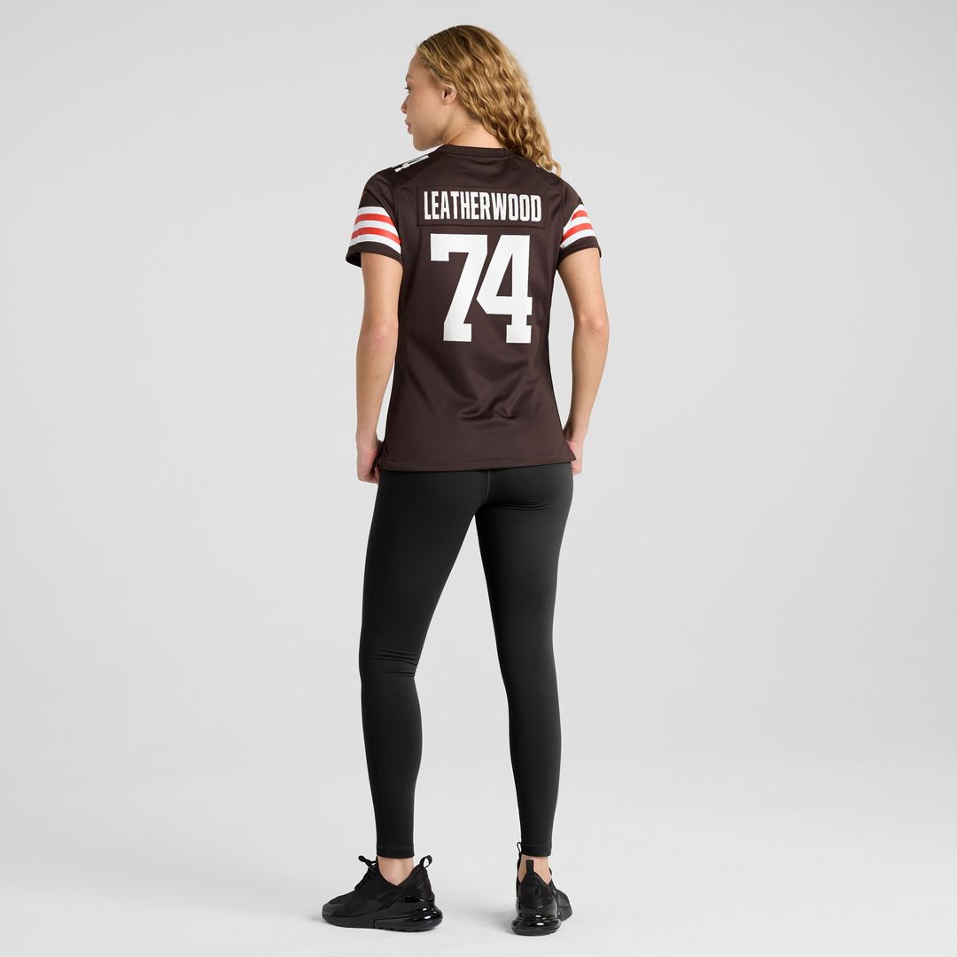 Alex Leatherwood Cleveland Browns Nike Women's Team Game Official Jersey -  Brown