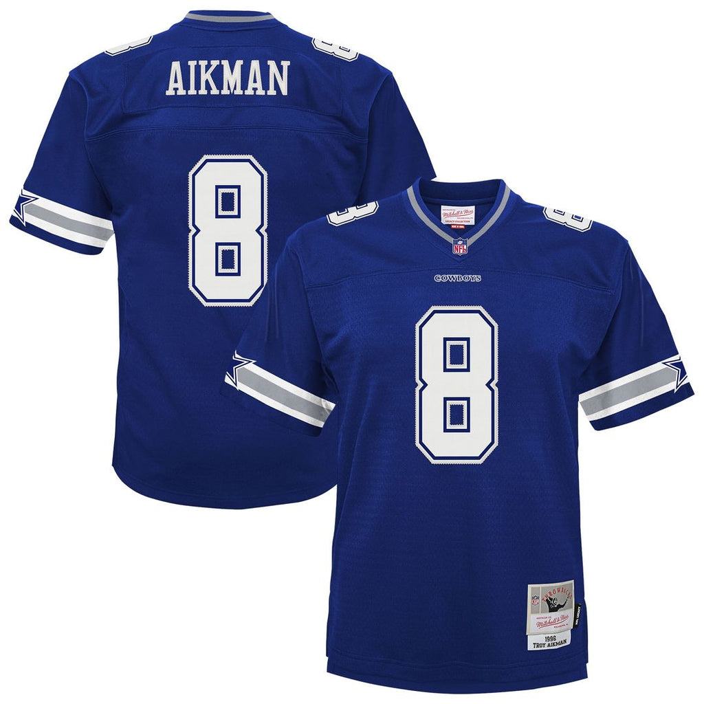 Troy Aikman Dallas Cowboys Mitchell & Ness Preschool 1996 Retired Player Legacy Official Jersey - Navy