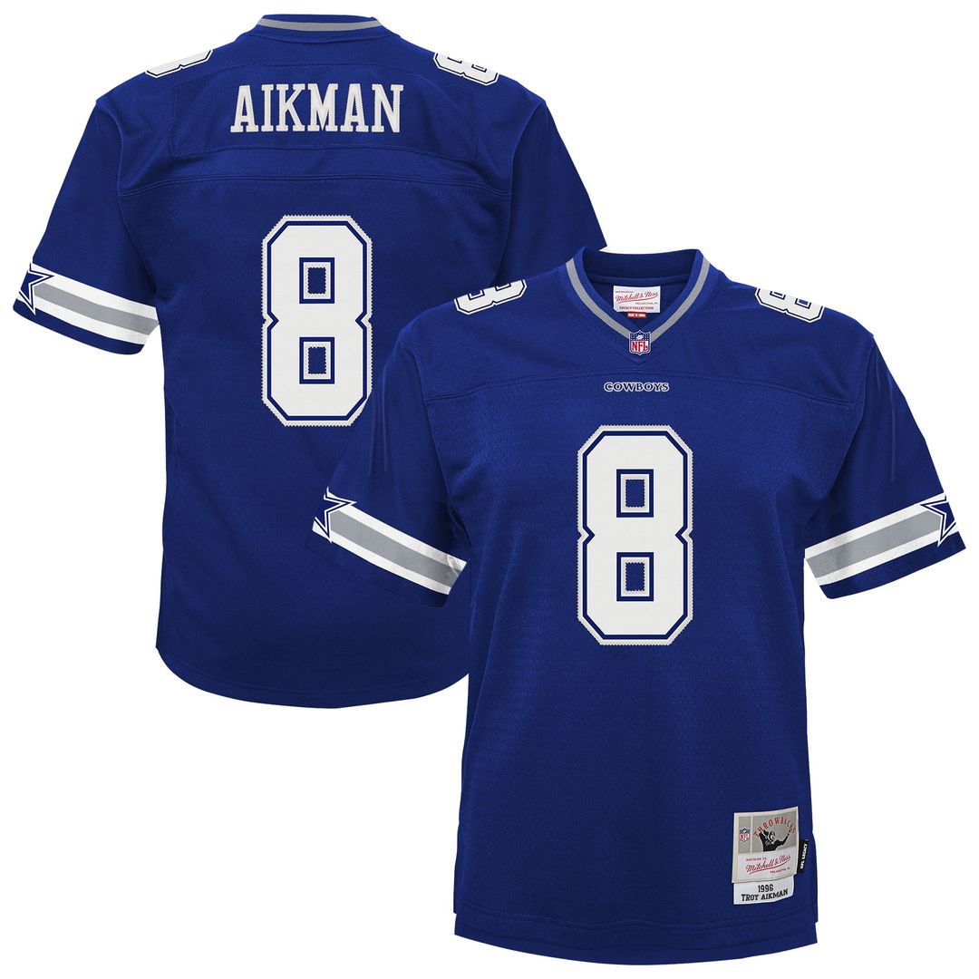 Troy Aikman Dallas Cowboys Mitchell & Ness Preschool 1996 Retired Player Legacy Official Jersey - Navy