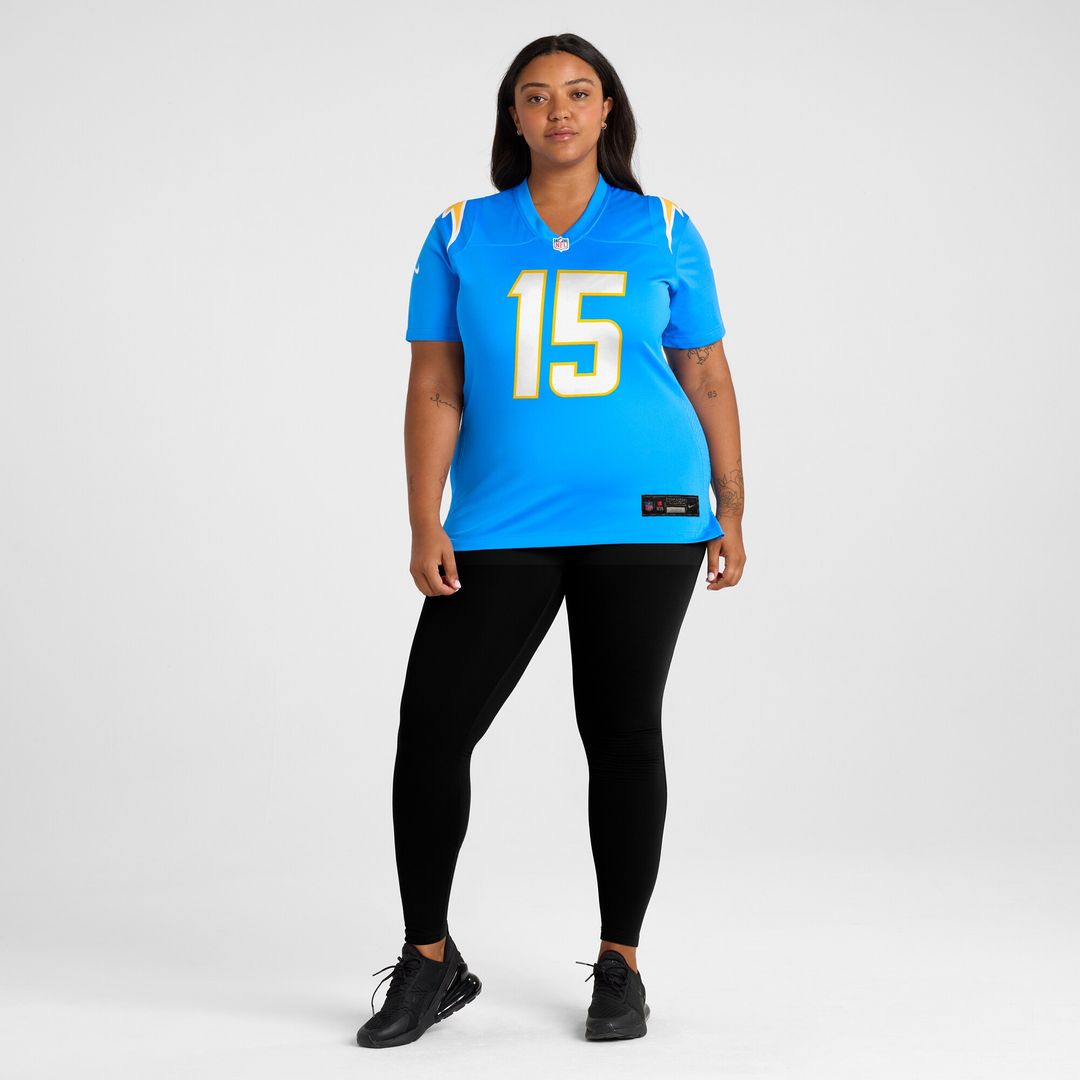 Ladd McConkey Los Angeles Chargers Nike Women's Alternate Super Chargers Game Official Jersey - Navy