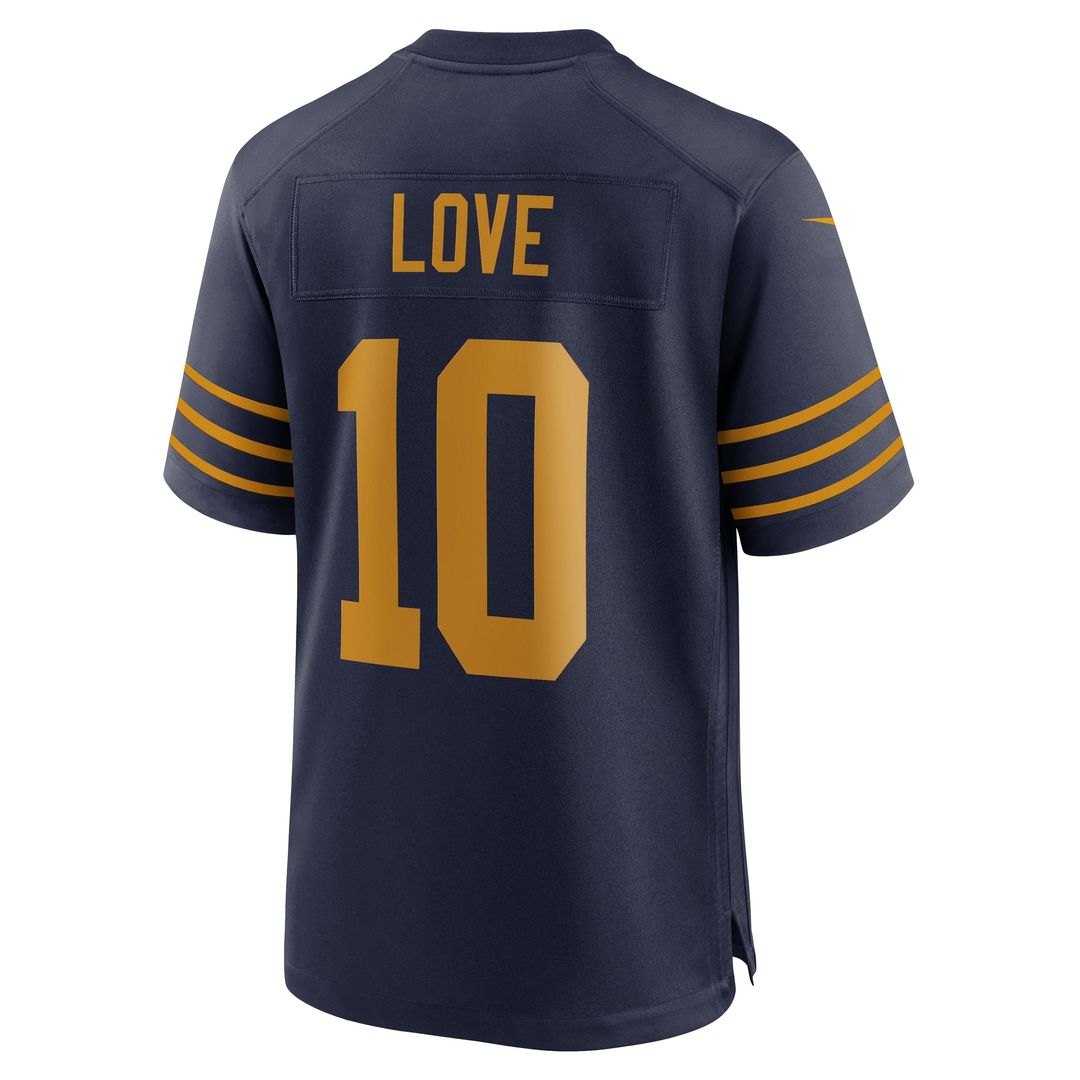 Jordan Love Green Bay Packers Nike Player Game Official Jersey - Green