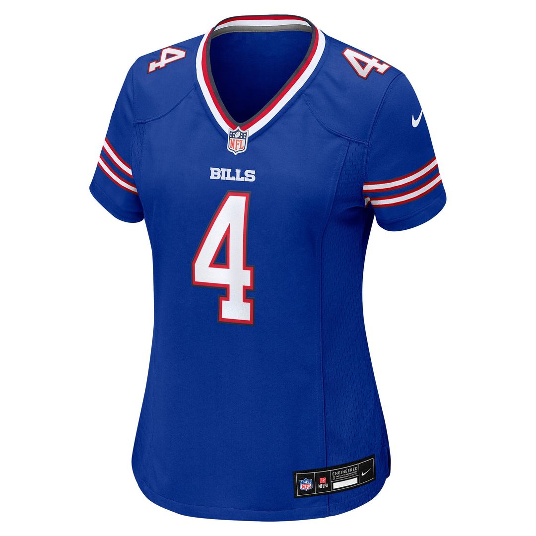 James Cook III Buffalo Bills Nike Women's Team Game Official Jersey - Royal