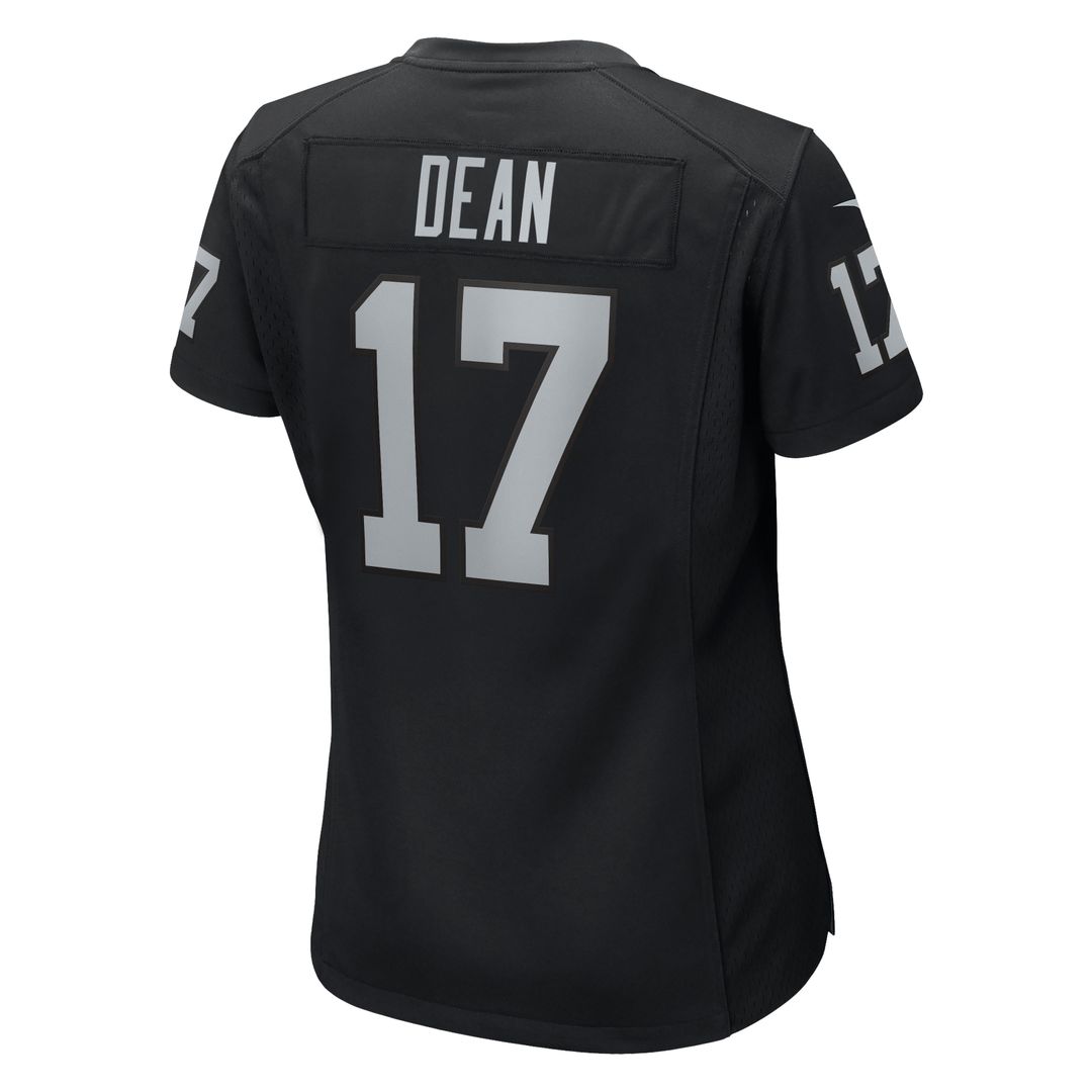 Nakobe Dean Las Vegas Raiders Nike Women's Team Game Jersey - Black