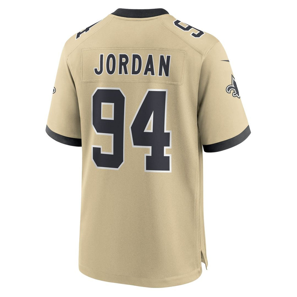 Cameron Jordan New Orleans Saints Nike Game Official Jersey - Black