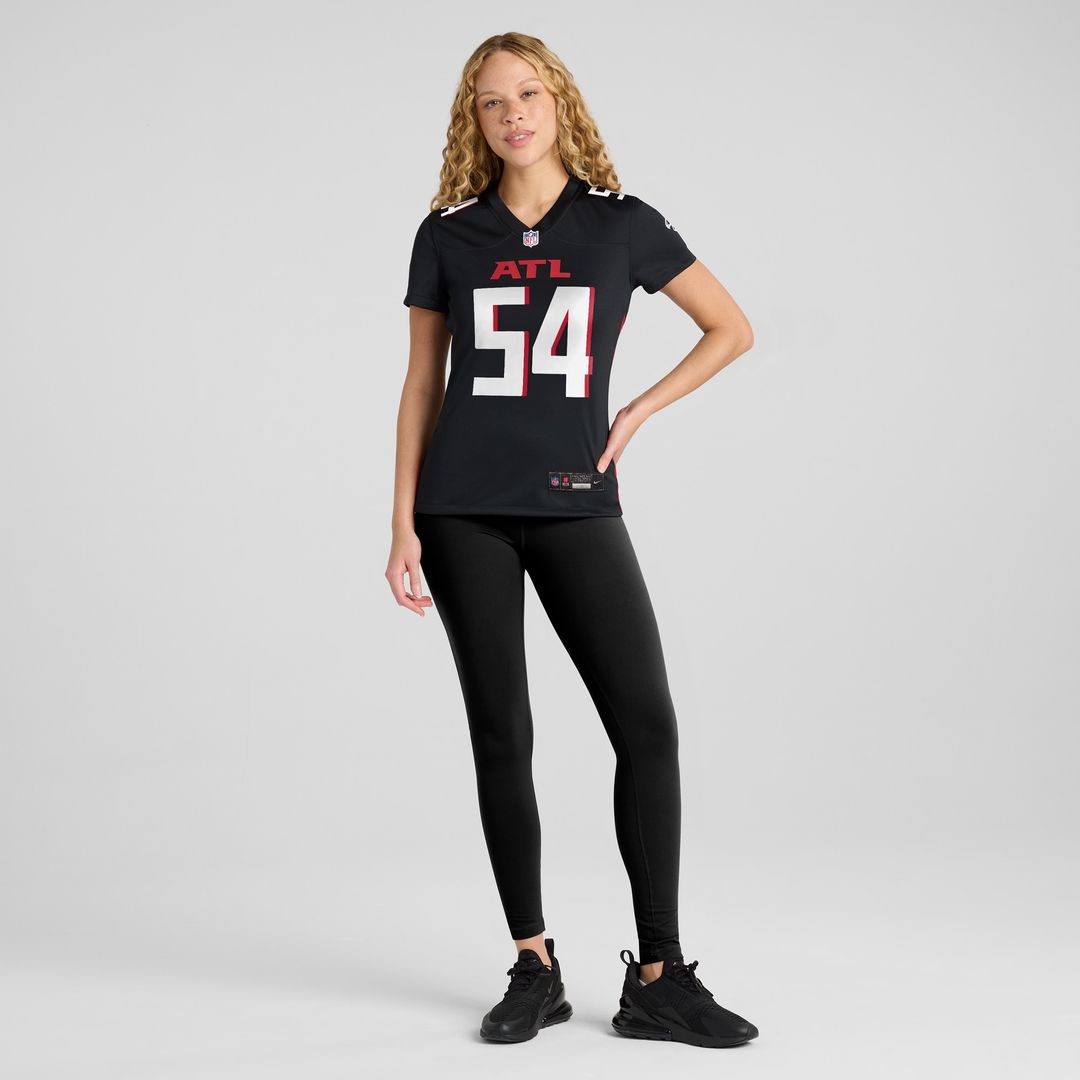 Brandon Dorlus Atlanta Falcons Nike Women's  Game Official Jersey -  Black