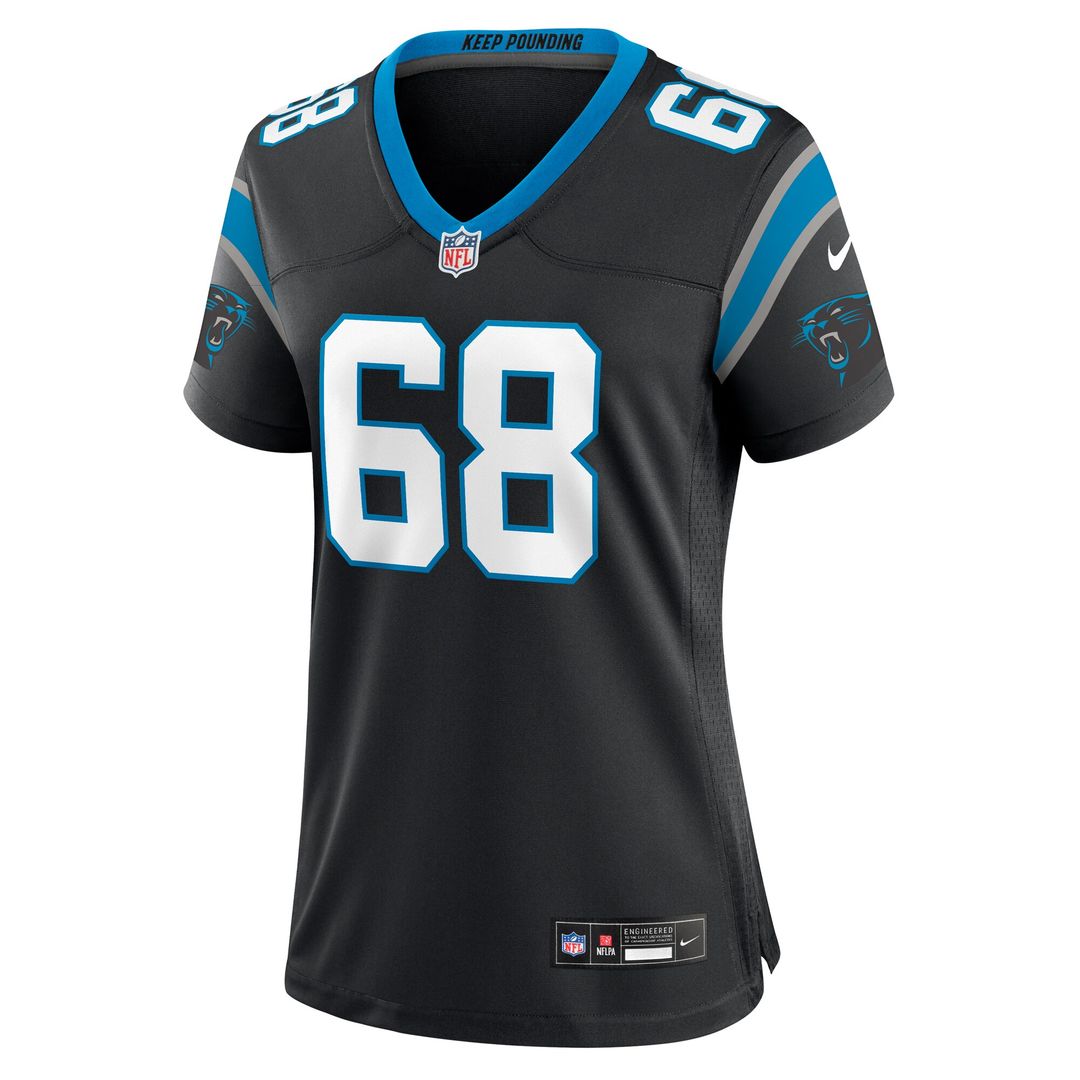 Damien Lewis Carolina Panthers Nike Women's  Game Official Jersey -  Black