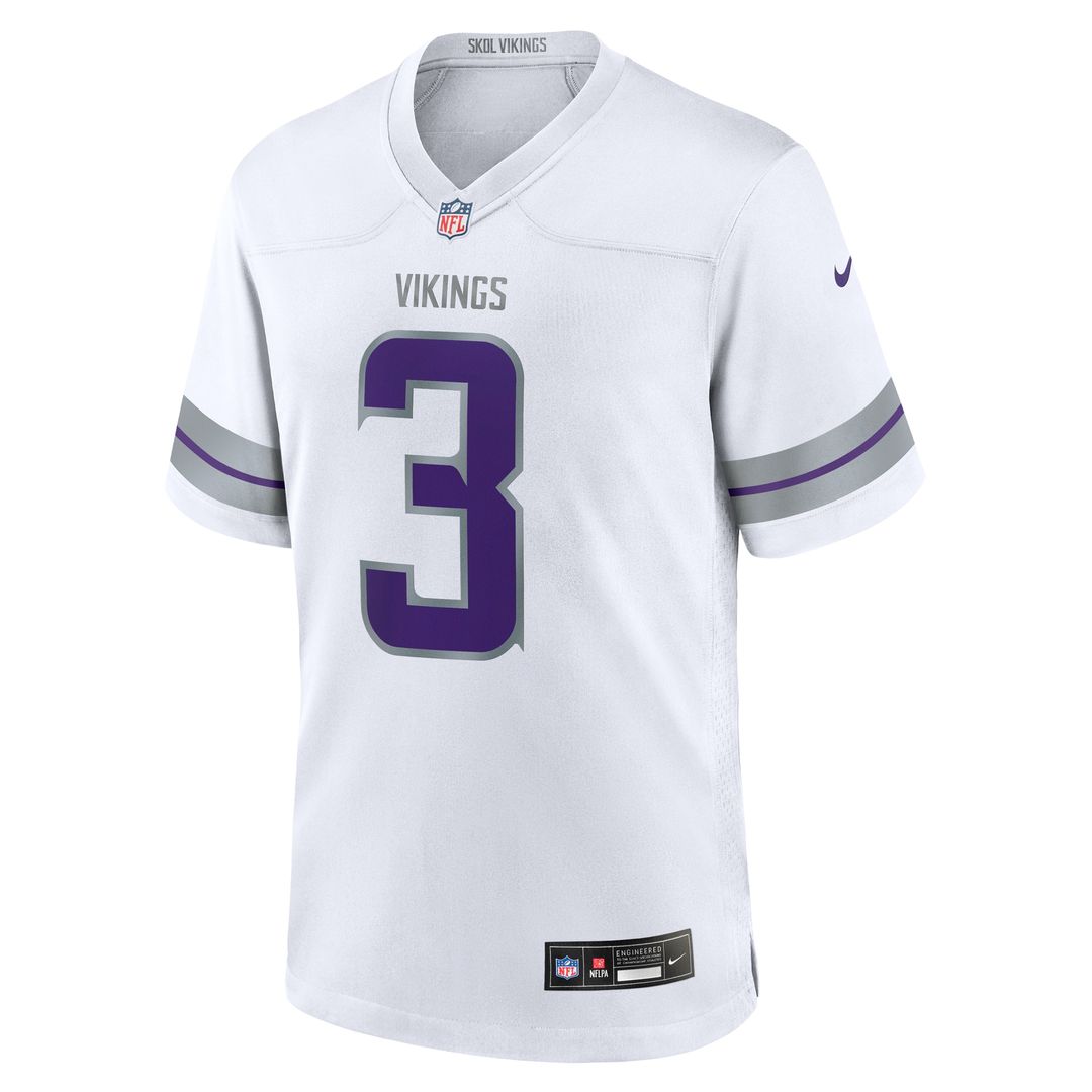 Jordan Addison Minnesota Vikings Nike  Game Official Jersey - Purple
