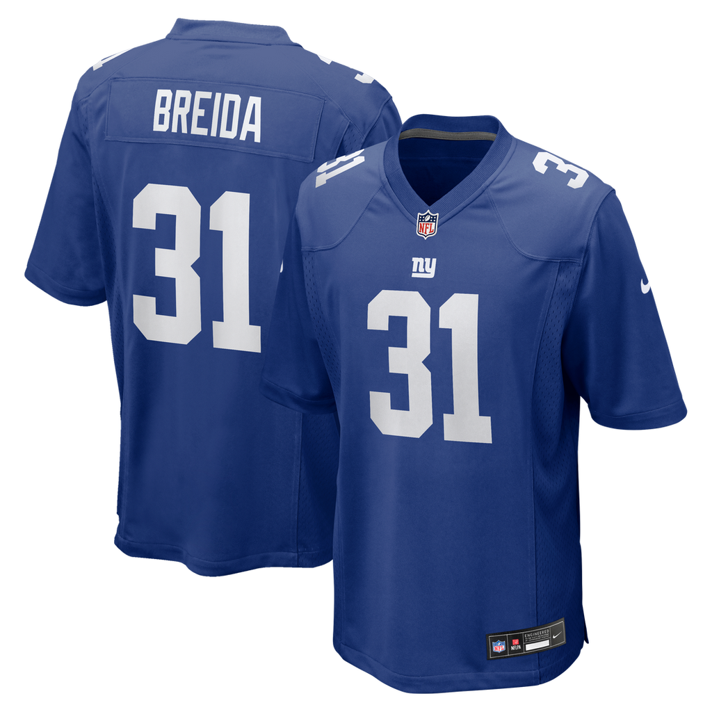 Matt Breida New York Giants Nike Game Official Jersey - Royal
