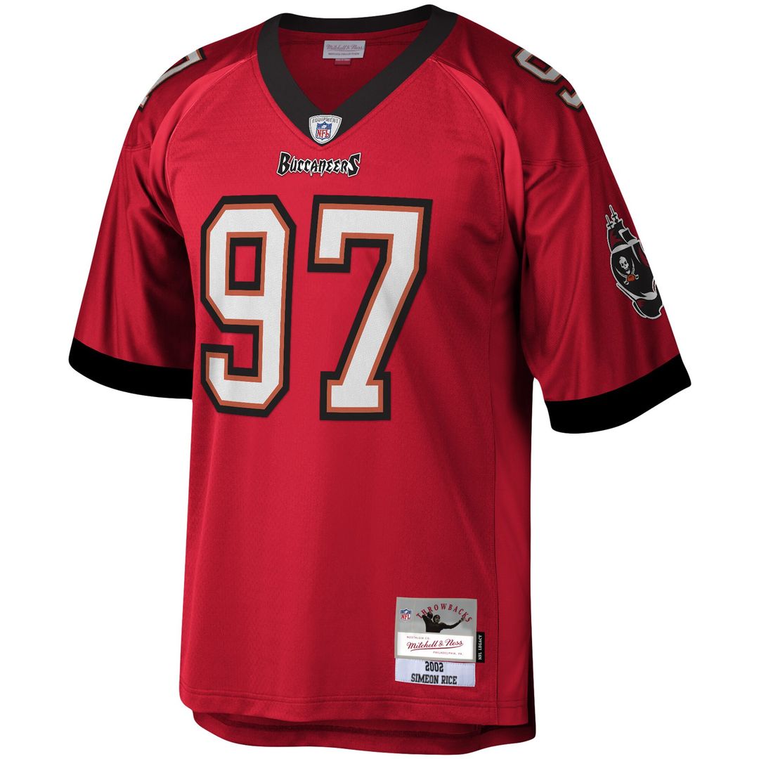 Simeon Rice Tampa Bay Buccaneers Mitchell & Ness Legacy Replica Official Jersey - Red