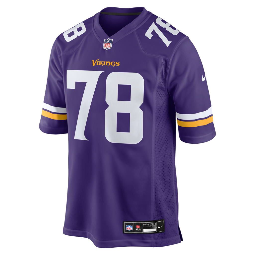 Ryan Kelly Minnesota Vikings Nike Team Game Jersey - Purple