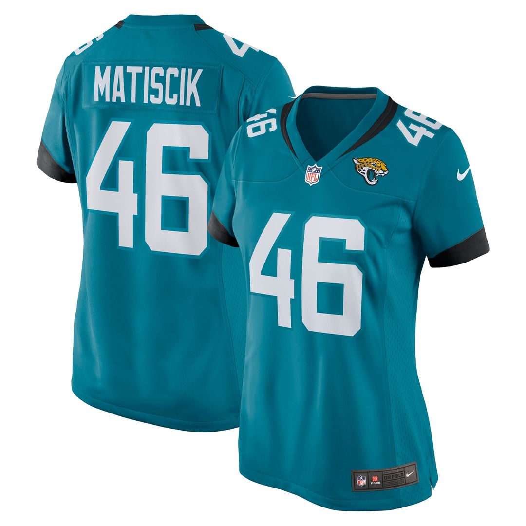 Ross Matiscik Jacksonville Jaguars Nike Women's Game Official Jersey - Black