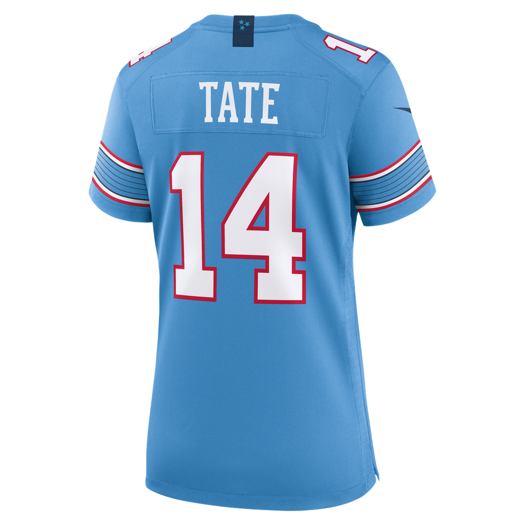 Carnell Tate Tennessee Titans Nike Women's Team Game Official Jersey - Light Blue