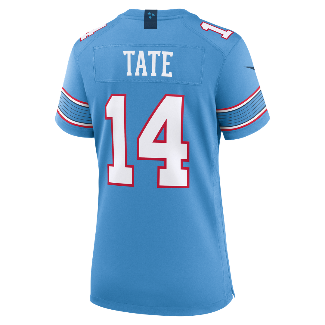 Carnell Tate Tennessee Titans Nike Women's Team Game Official Jersey - Light Blue