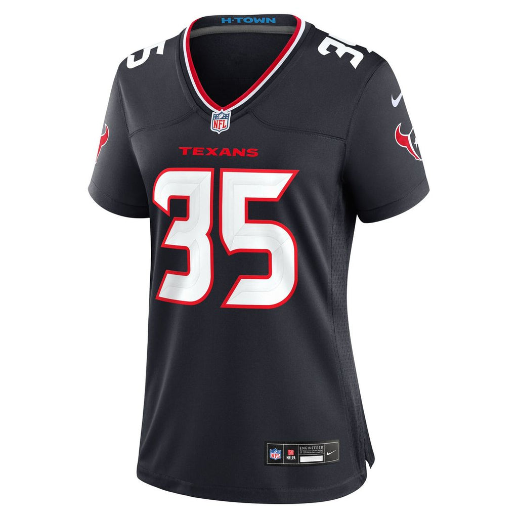 Jake Hansen Houston Texans Nike Women's Team Game Official Jersey -  Navy