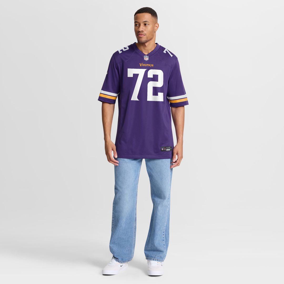 Ryan Van Demark Minnesota Vikings Nike Team Game Jersey - Purple