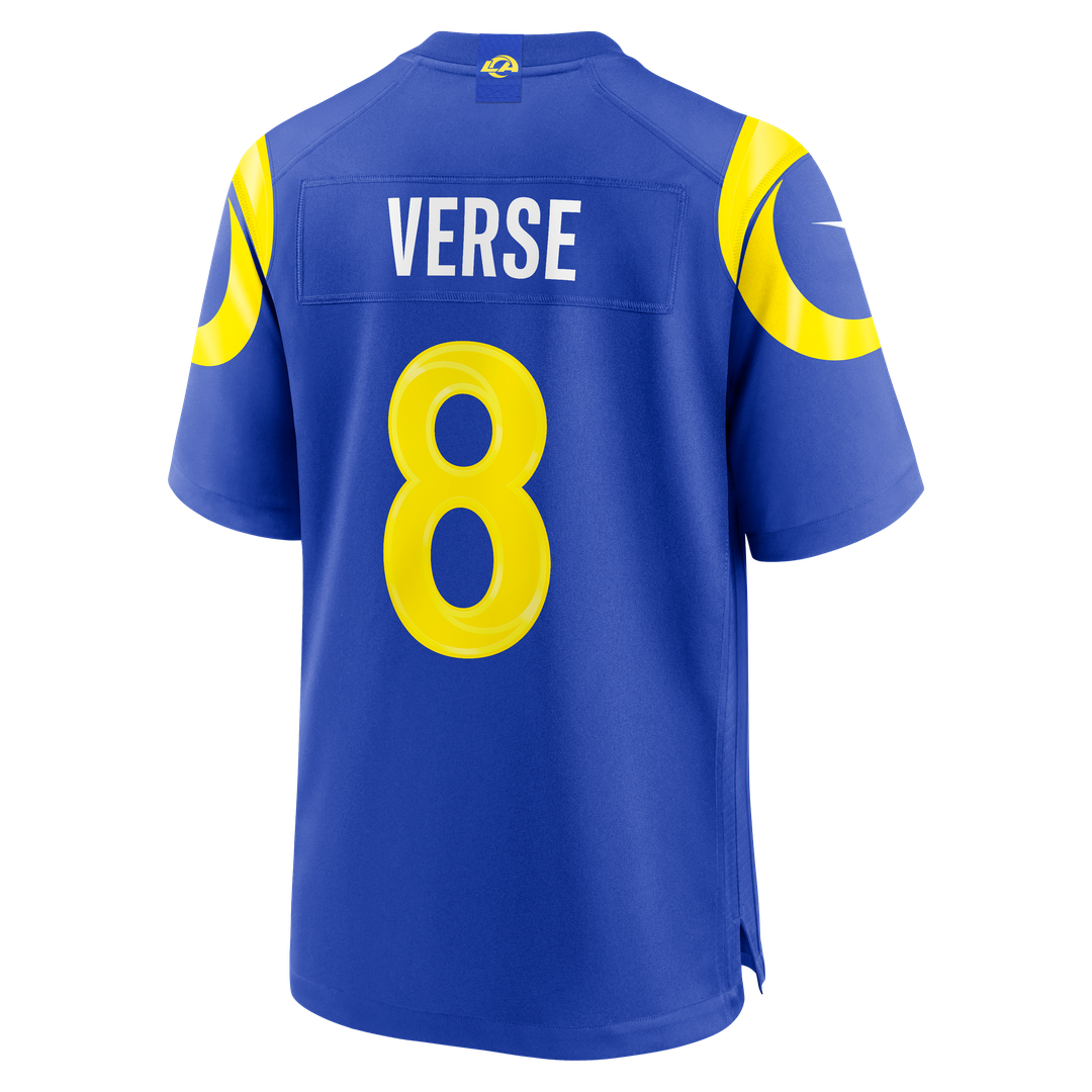 Jared Verse Los Angeles Rams Nike Team Game Player Official Jersey - Royal
