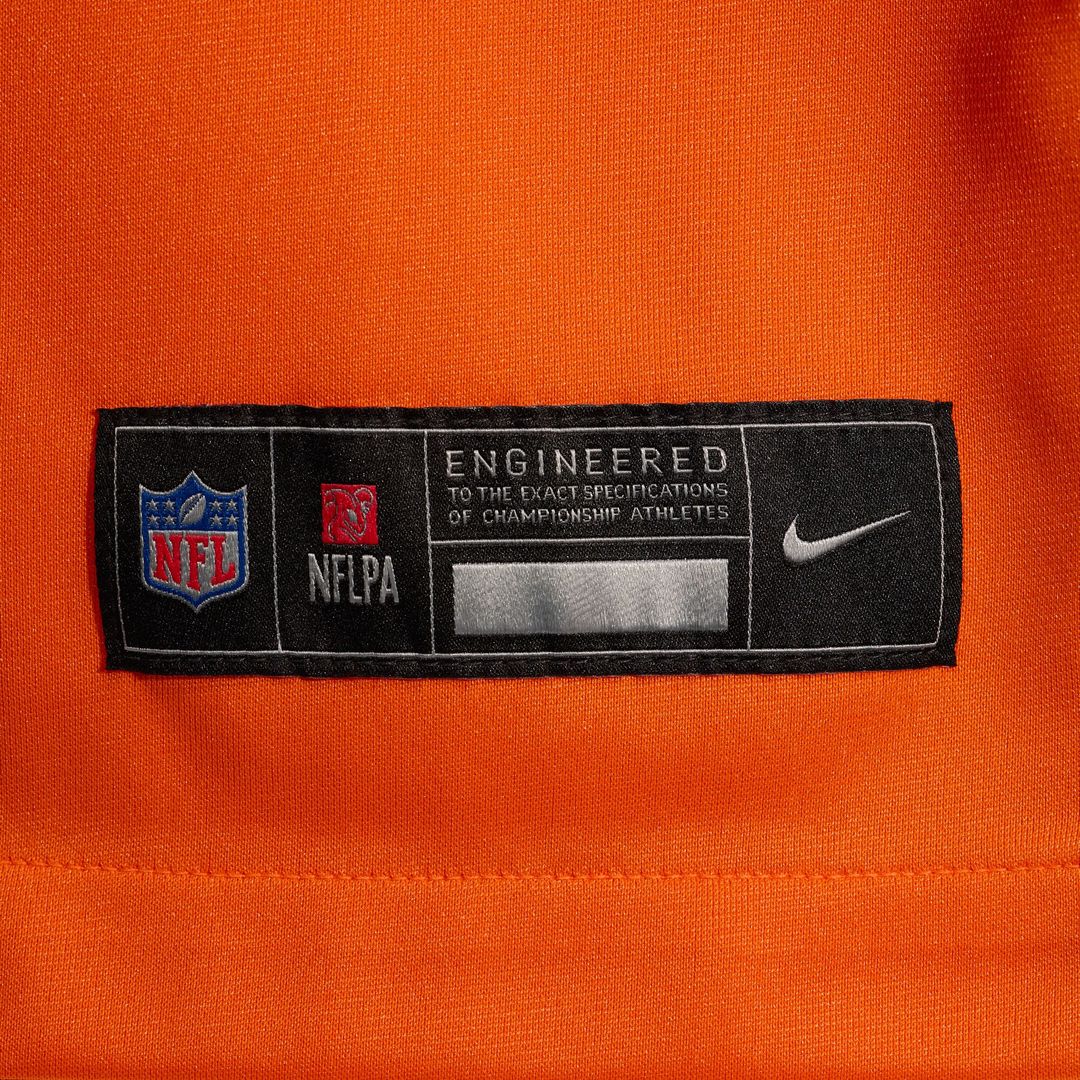 Zach Allen Denver Broncos Nike Team Game Official Jersey -  Orange
