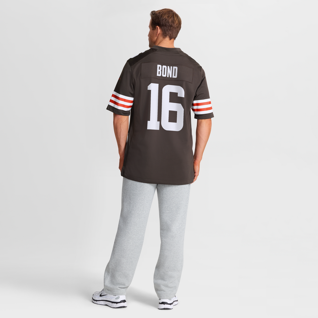 Isaiah Bond Cleveland Browns Nike Team Game Official Jersey -  Brown
