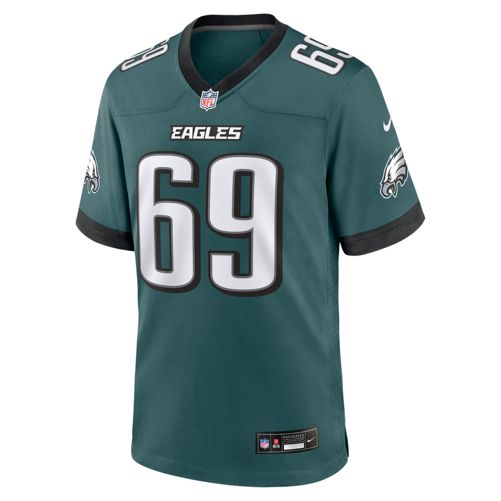 Landon Dickerson Philadelphia Eagles Nike Team Game Official Jersey -  Midnight Green