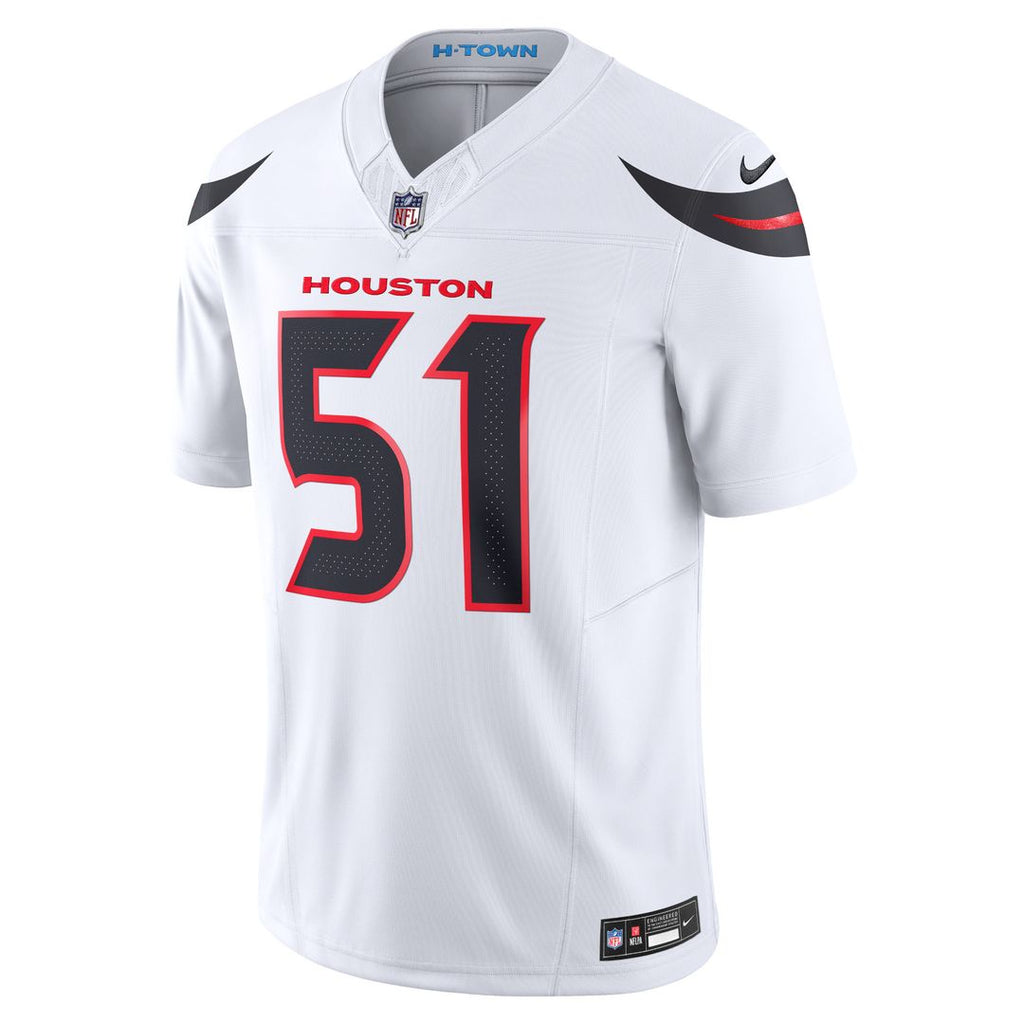 Will Anderson Jr. Houston Texans Nike Vapor F.U.S.E. Limited Official Jersey - White