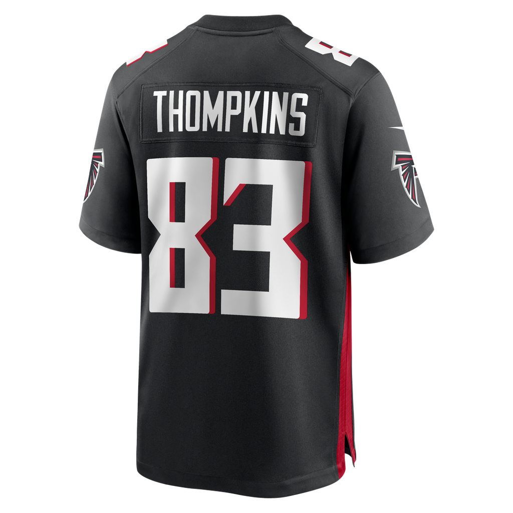 Deven Thompkins Atlanta Falcons Nike Team Game Jersey - Black