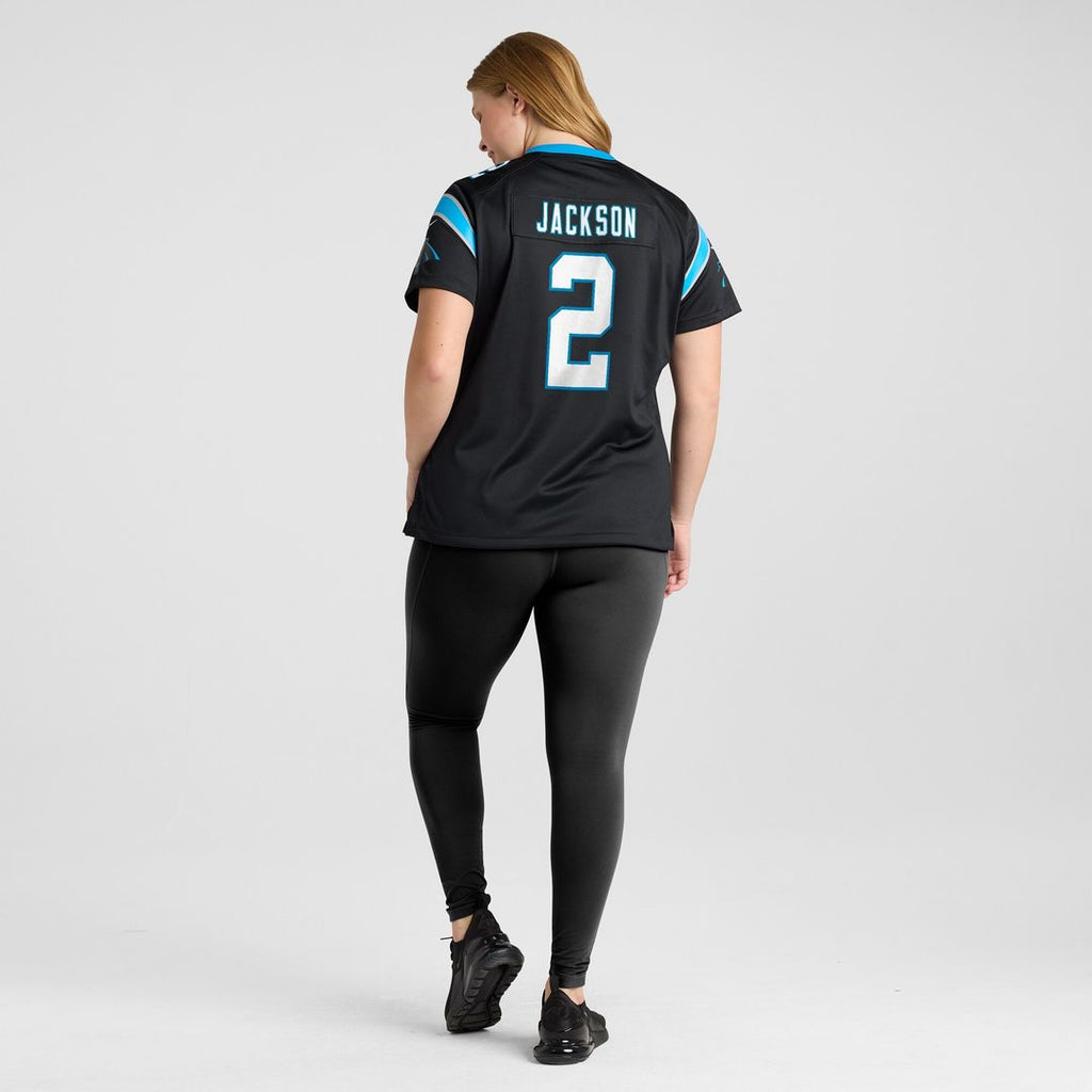 Mike Jackson Carolina Panthers Nike Women's Game Jersey - Black