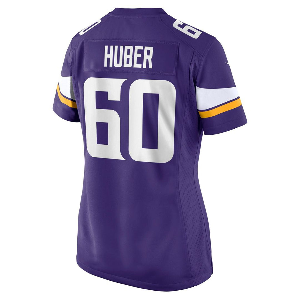 Joe Huber Minnesota Vikings Nike Women's Team Game Jersey - Purple