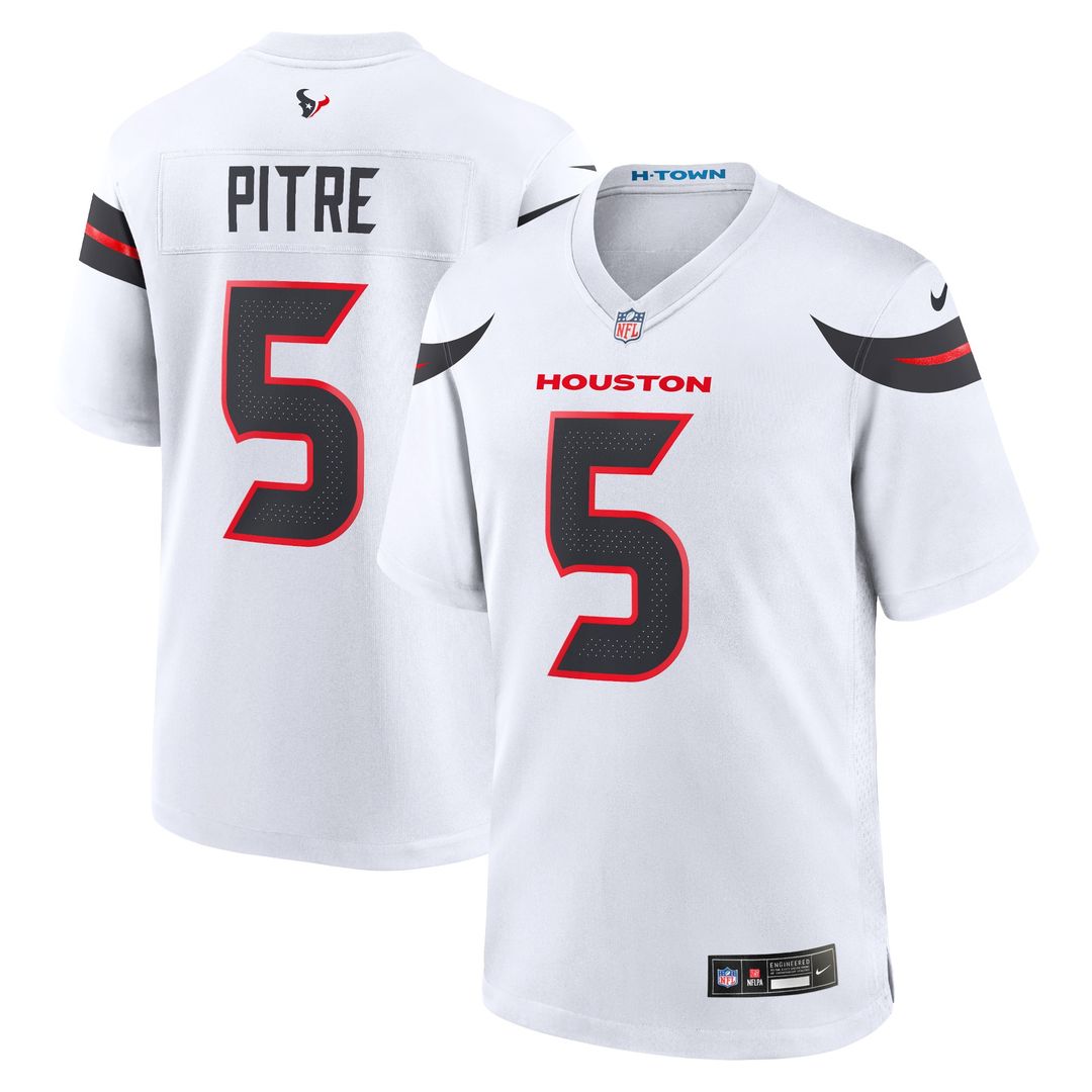 Jalen Pitre Houston Texans Nike Alternate Game Official Jersey - Red