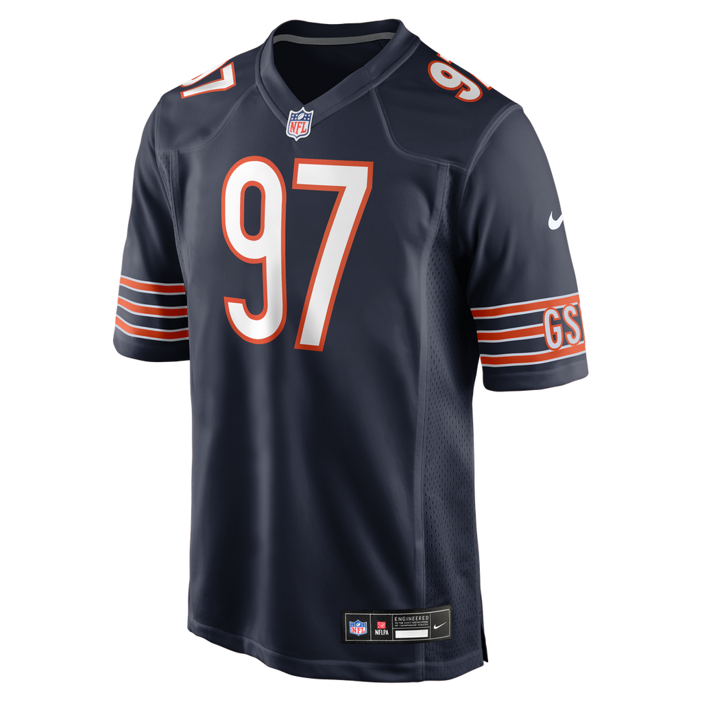 James Lynch Chicago Bears Nike Team Game Official Jersey -  Navy