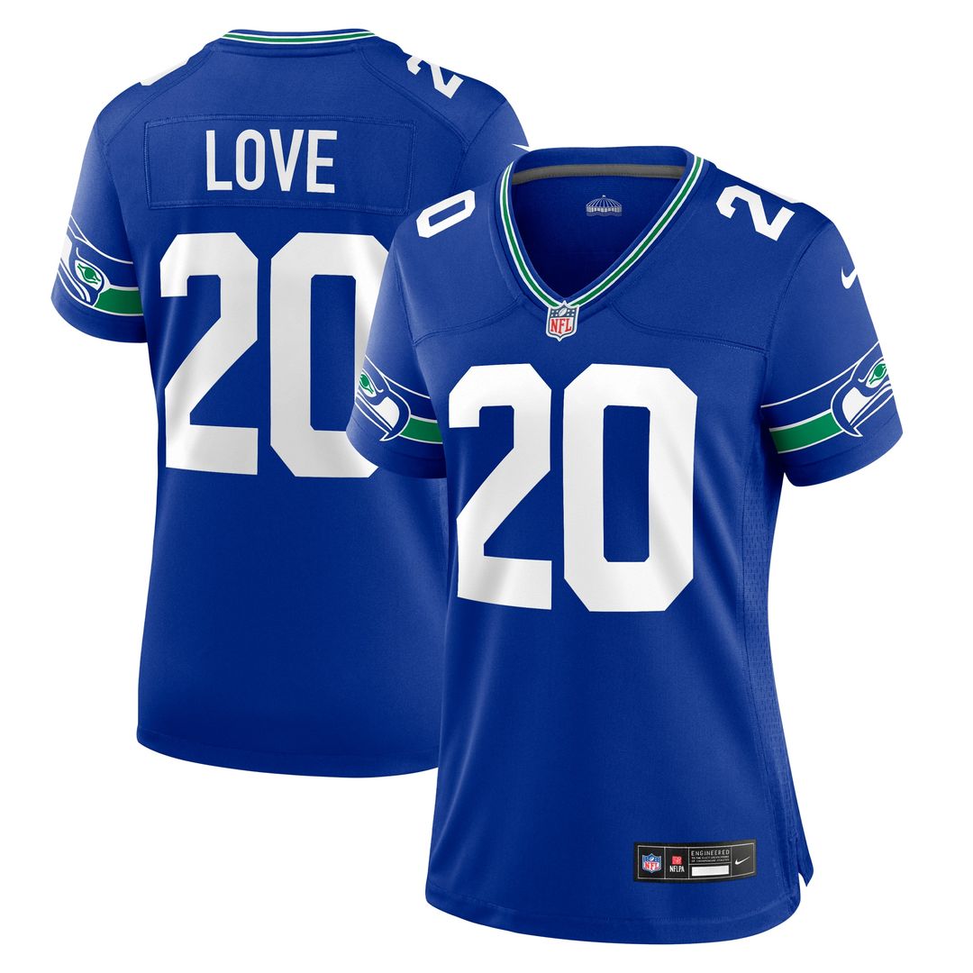 Julian Love Seattle Seahawks Nike Women's Team Game Jersey - College Navy