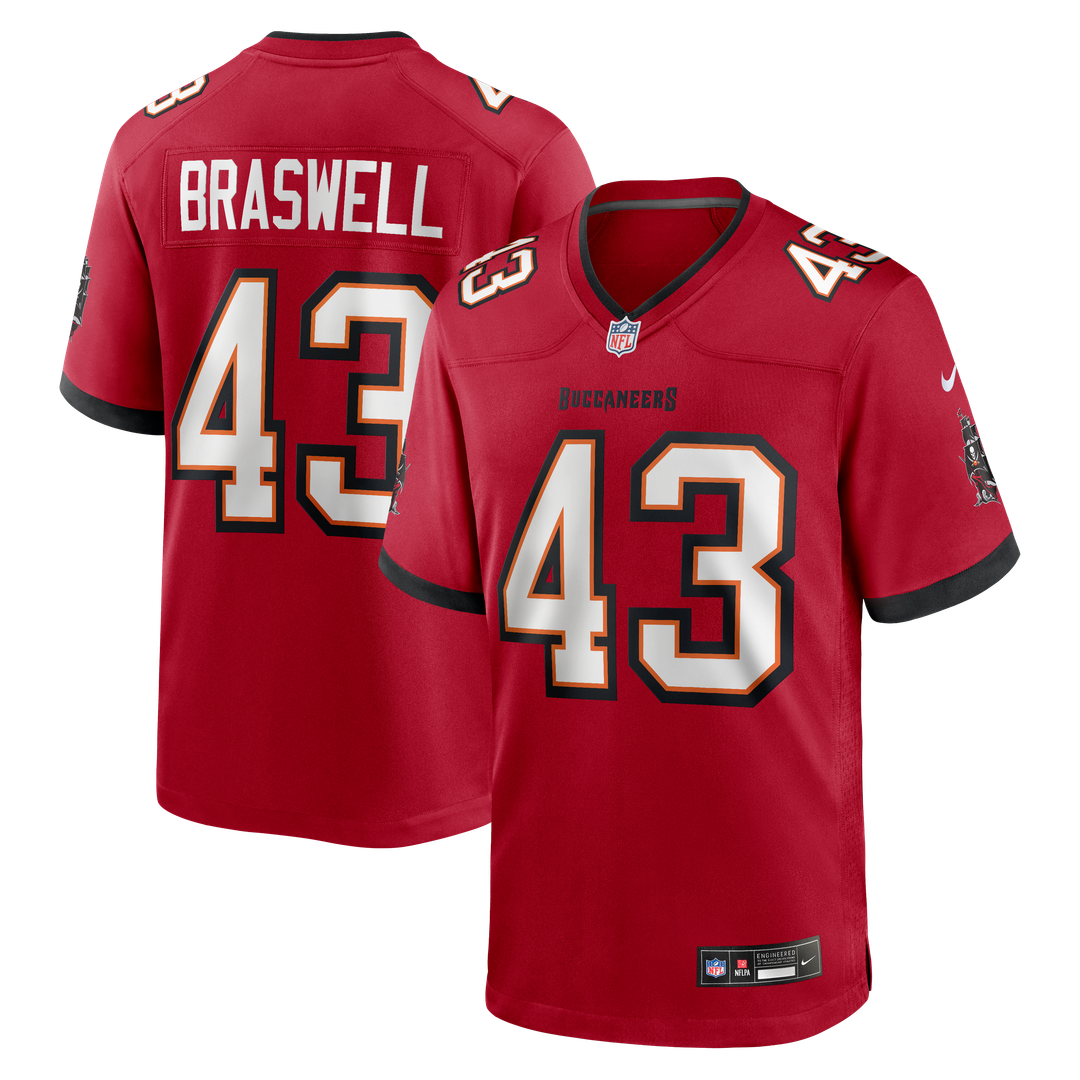 Chris Braswell Tampa Bay Buccaneers Nike Game Jersey - Red