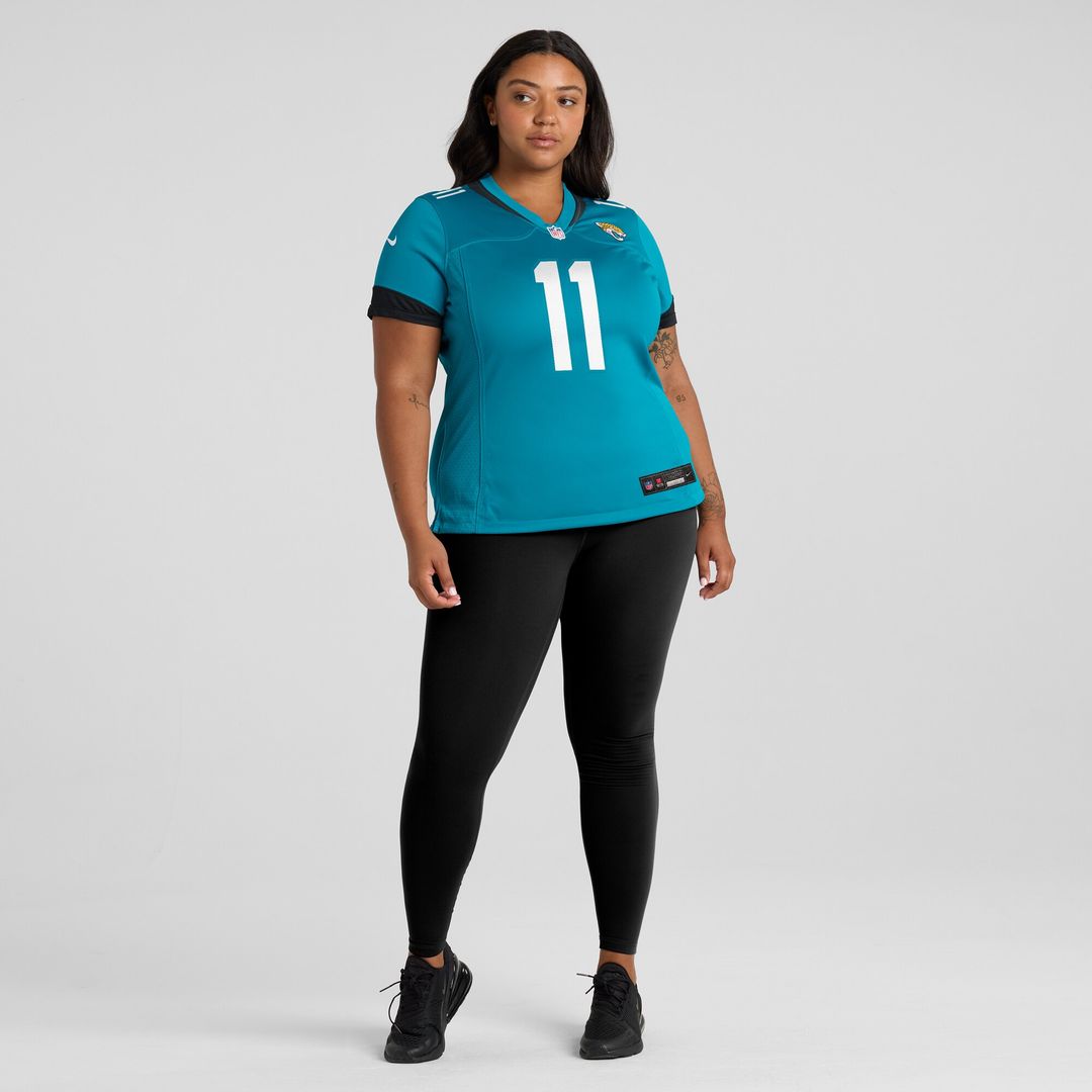 Parker Washington Jacksonville Jaguars Nike Women's Team Game Jersey - Teal