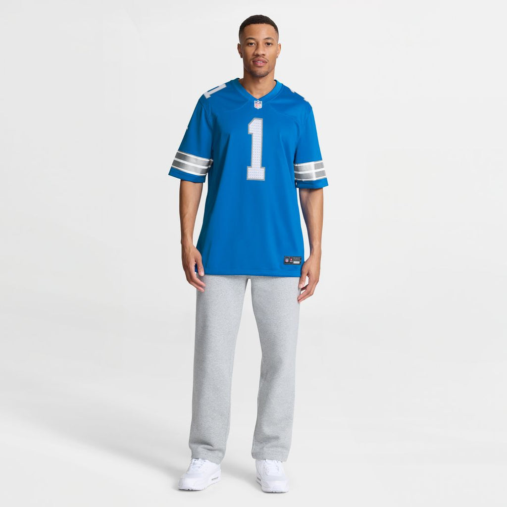 Jameson Williams Detroit Lions Nike Alternate Game Player Official Jersey - Black
