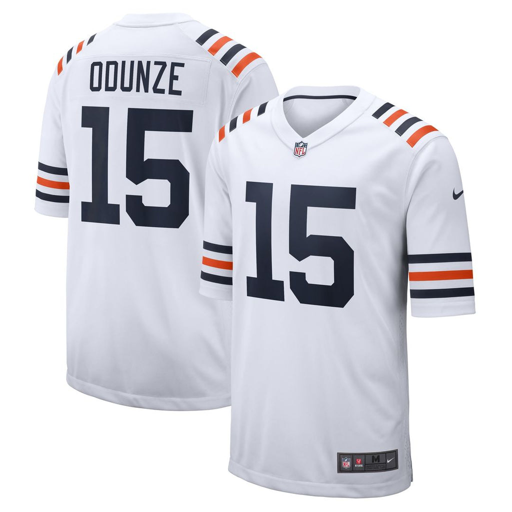 Rome Odunze Chicago Bears Nike Alternate Game Jersey - White