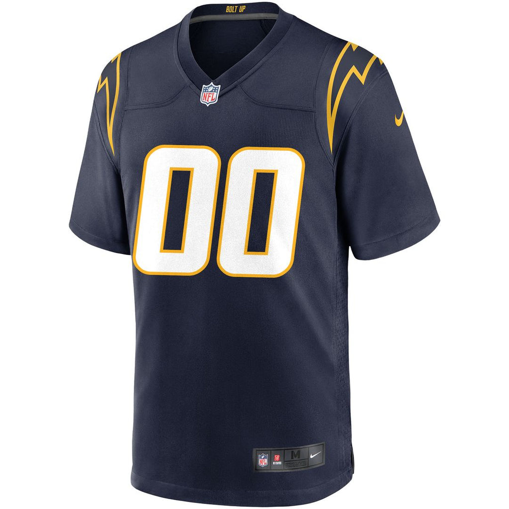 Los Angeles Chargers Nike Alternate Custom Game Official Jersey - Royal