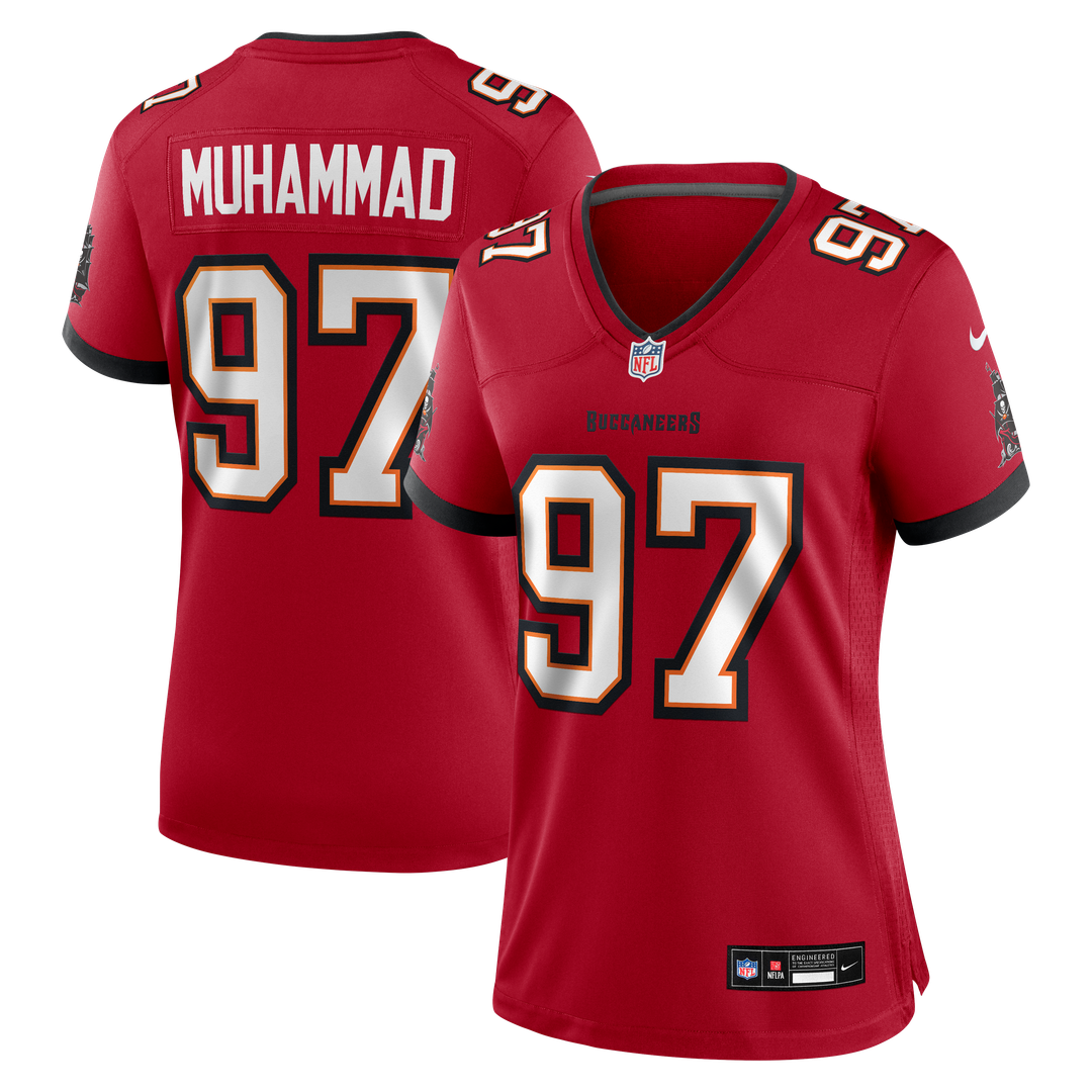 Al-Quadin Muhammad Tampa Bay Buccaneers Nike Women's Team Game Official Jersey - Red