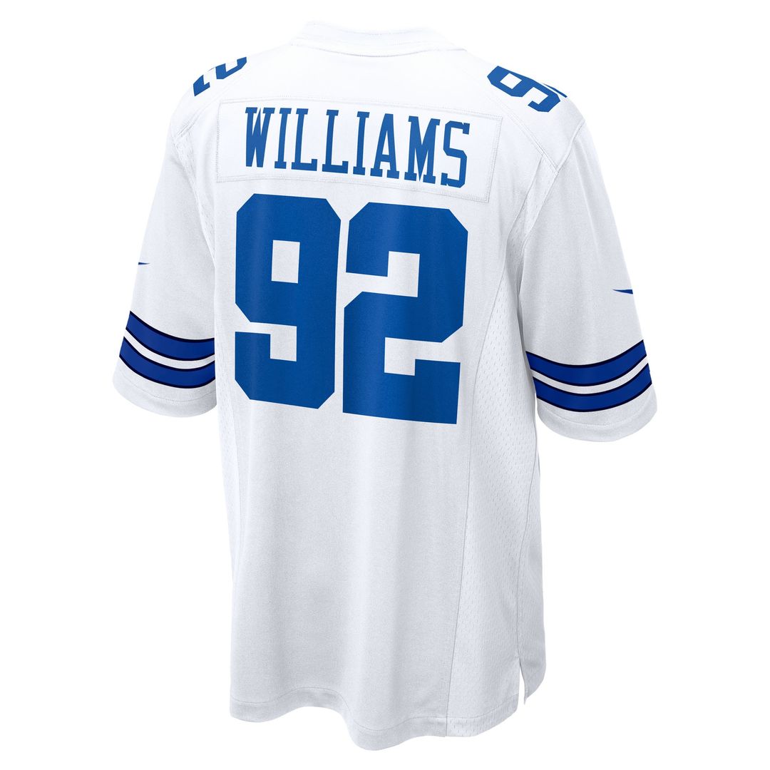 Quinnen Williams Dallas Cowboys Nike Team Game Official Jersey - Navy