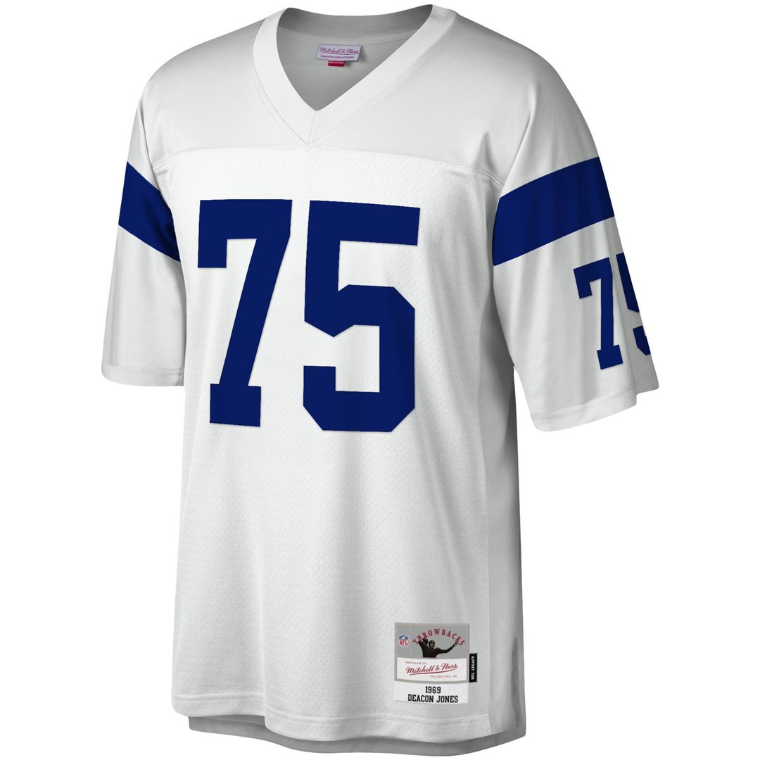 Deacon Jones Los Angeles Rams Mitchell & Ness Legacy Replica Official Jersey - White