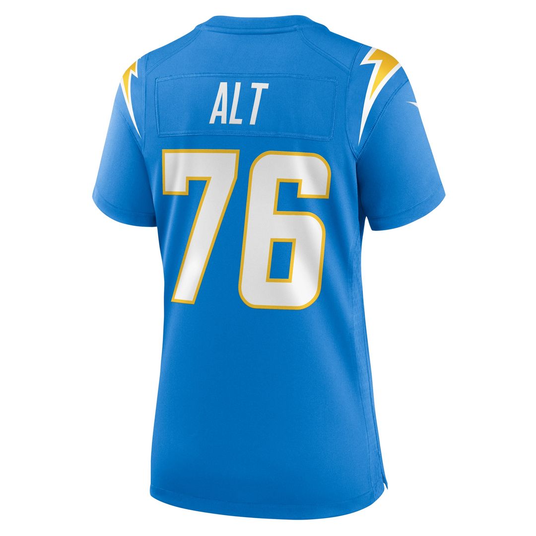 Joe Alt Los Angeles Chargers Nike Women's Game Jersey - Powder Blue