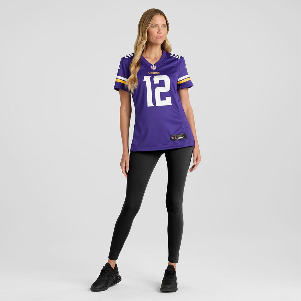 Max Brosmer Minnesota Vikings Nike Women's Team Game Jersey - Purple