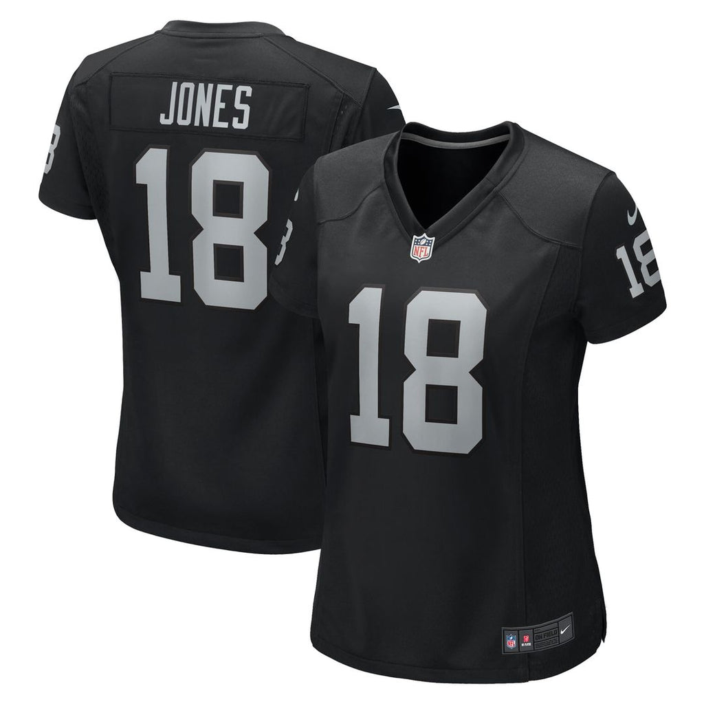 Jack Jones Las Vegas Raiders Nike Women's  Game Official Jersey -  Black