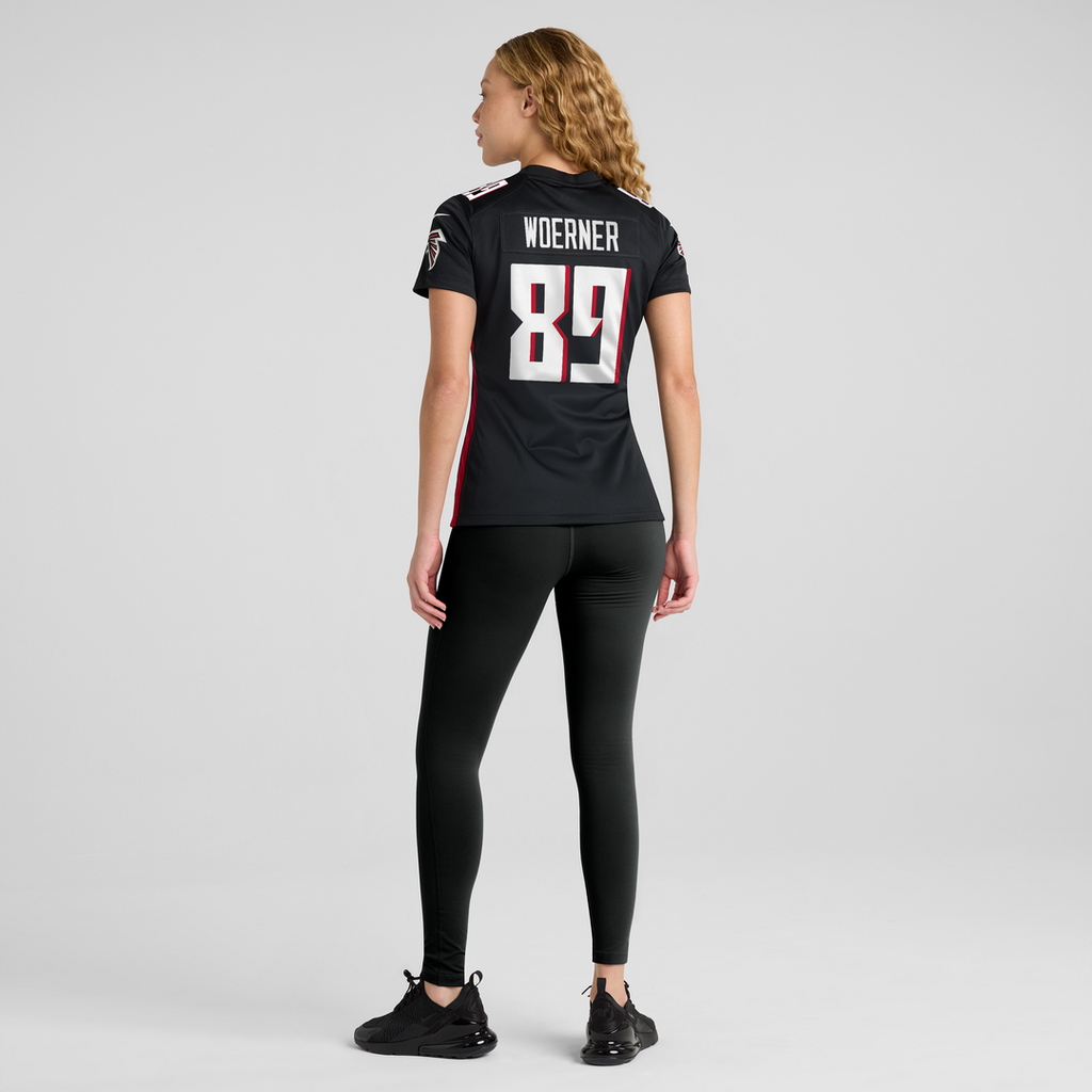 Charlie Woerner Atlanta Falcons Nike Women's Game Jersey - Black