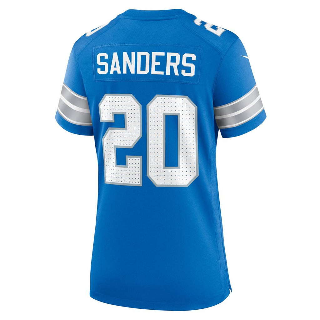 Barry Sanders Detroit Lions Nike Women's Retired Player Game Official Jersey - Blue