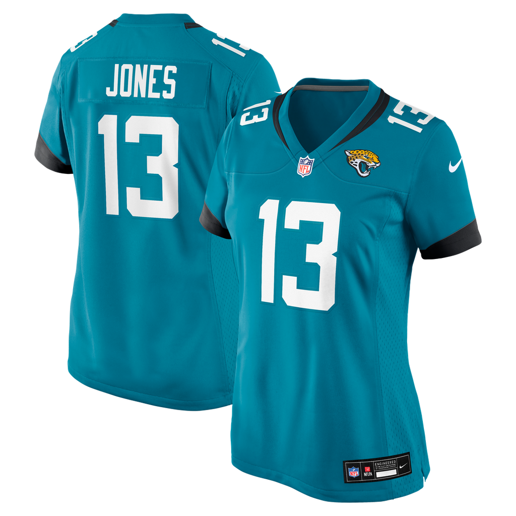 Tim Jones Jacksonville Jaguars Nike Women's Team Game Official Jersey -  Teal