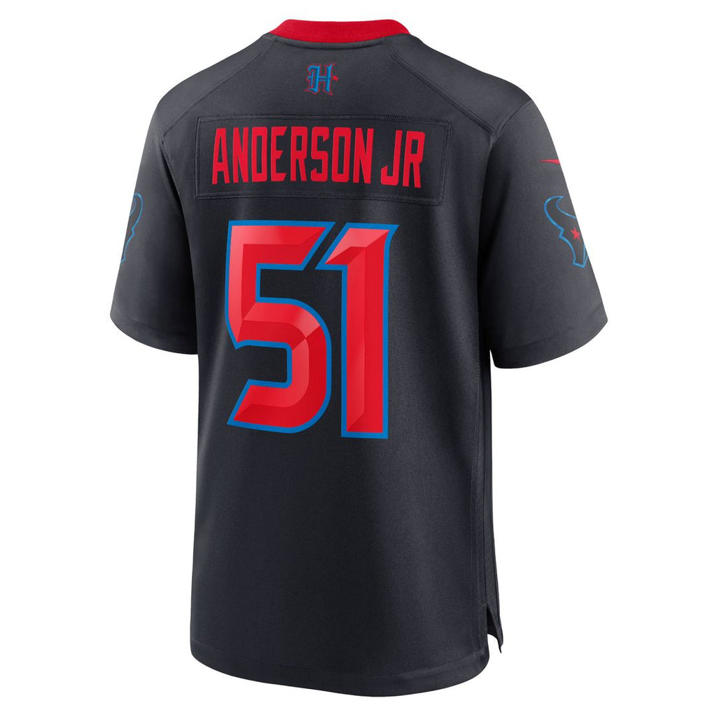 Will Anderson Jr. Houston Texans Nike Alternate Game Official Jersey - Navy