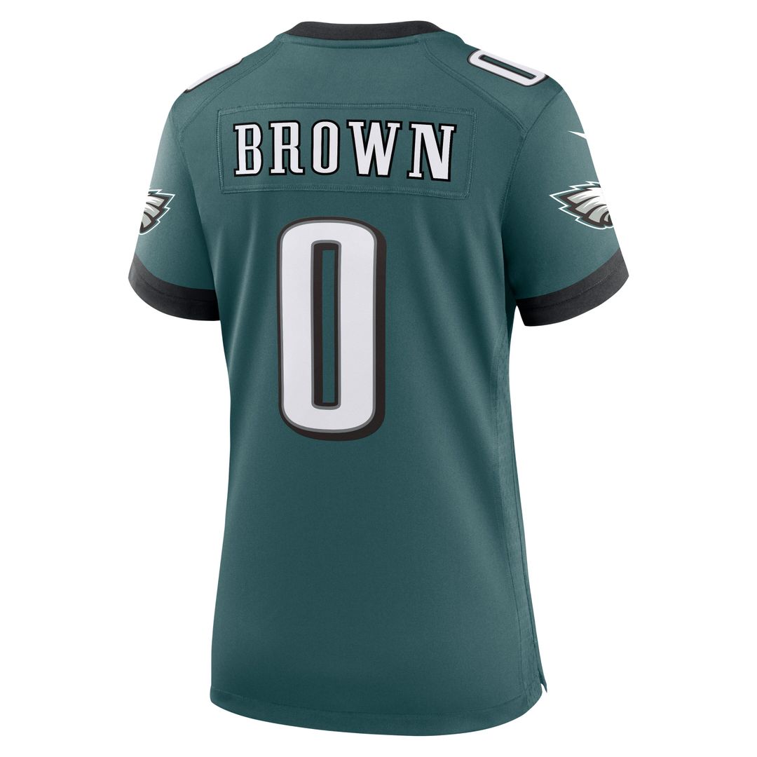 Marquise Brown Philadelphia Eagles Nike Women's Team Game Official Jersey -  Midnight Green