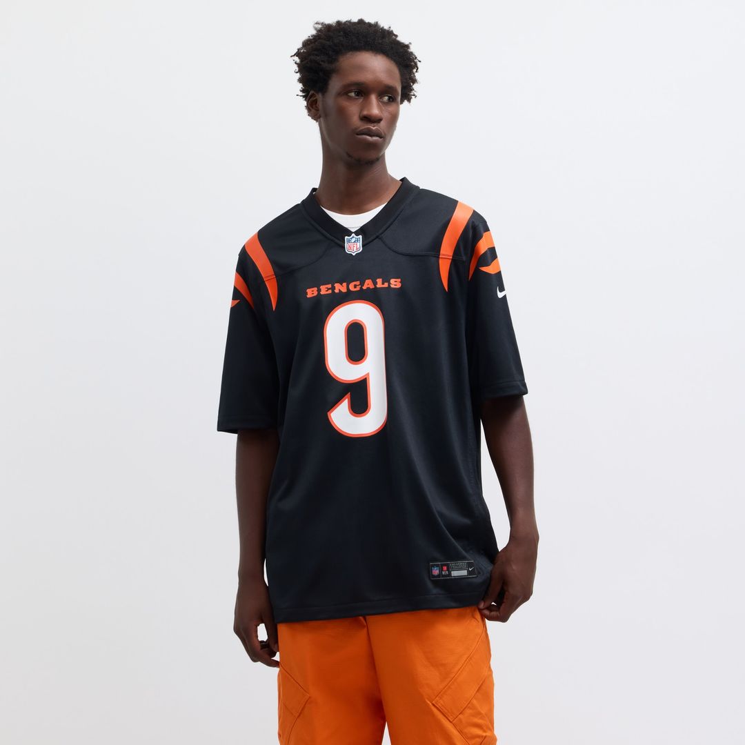 Joe Burrow Cincinnati Bengals Nike Player Game Official Jersey - Black