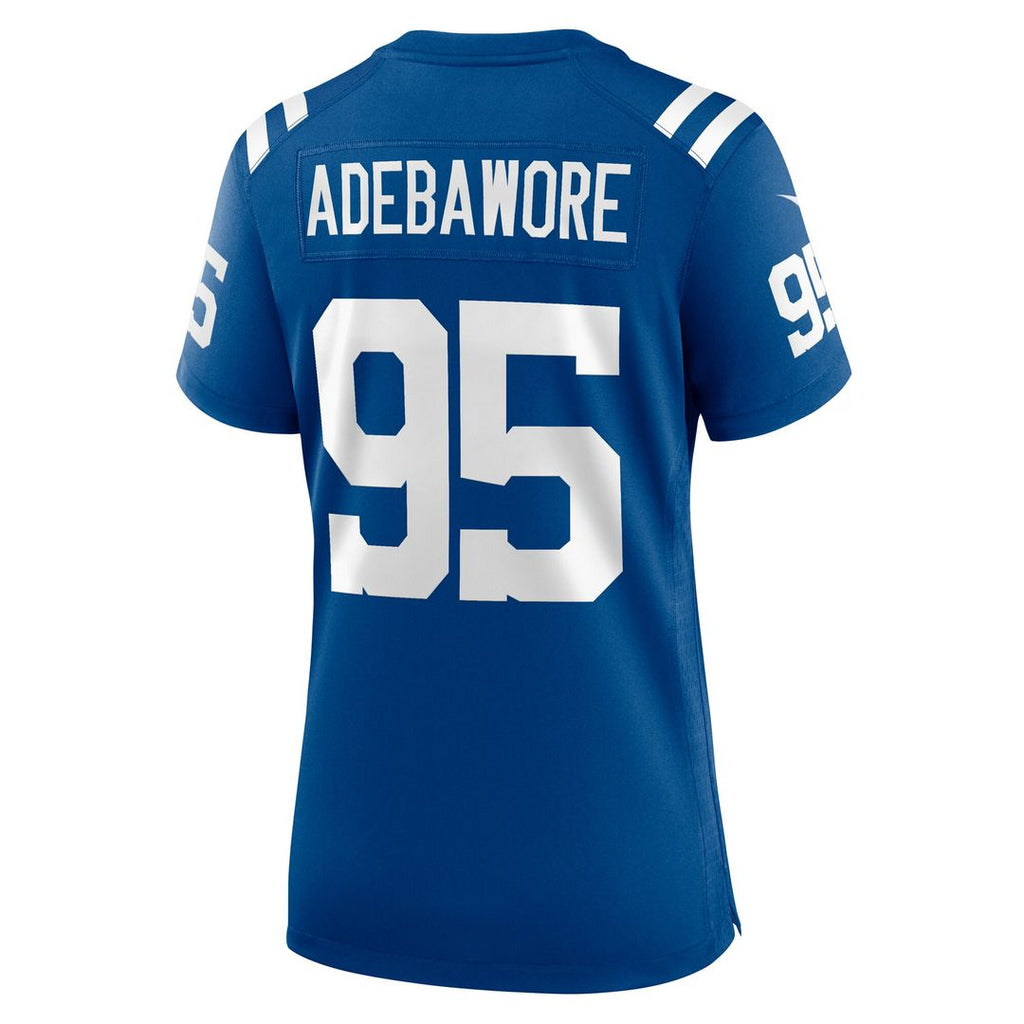 Adetomiwa Adebawore Indianapolis Colts Nike Women's Team Game Official Jersey -  Royal