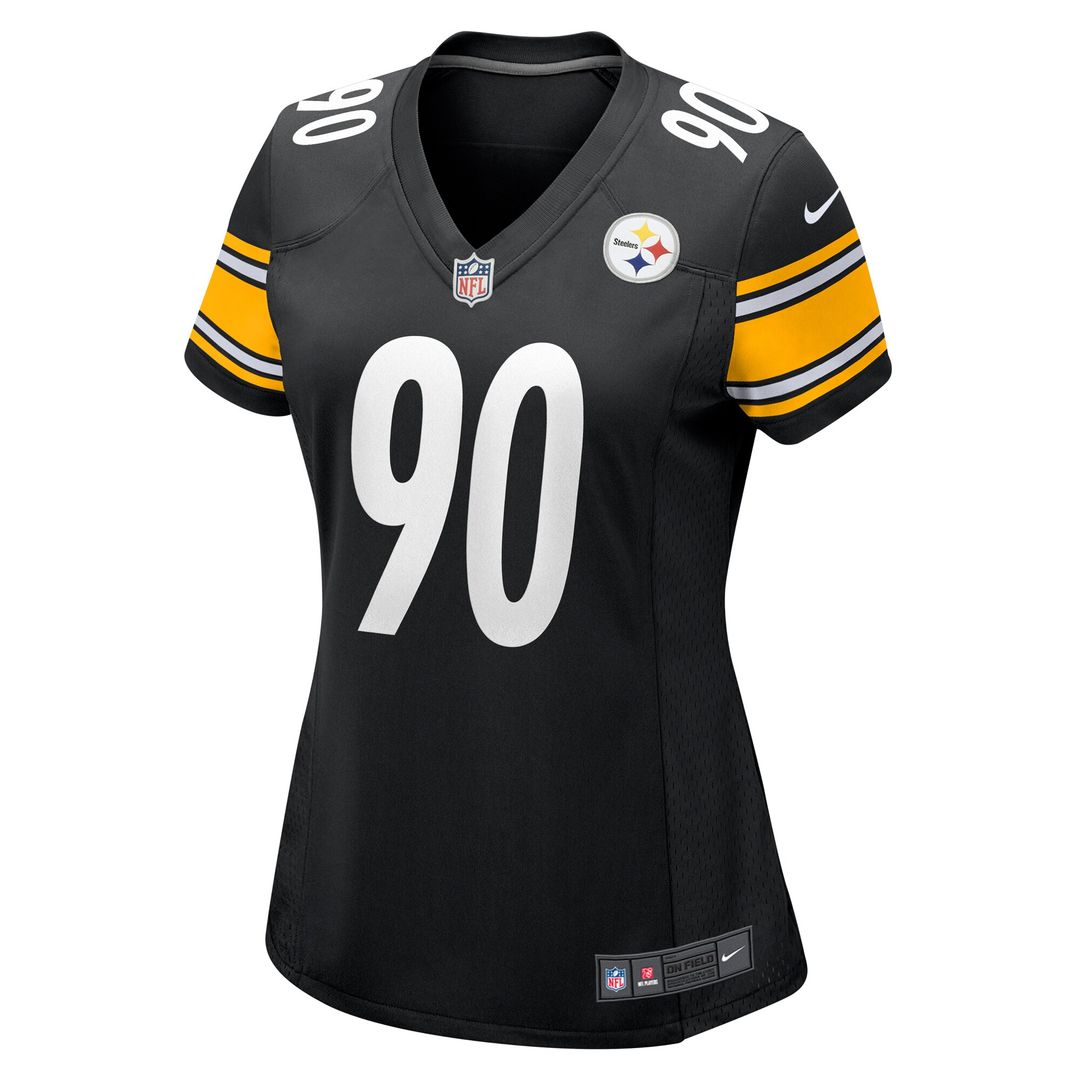 T.J. Watt Pittsburgh Steelers Nike Women's Team Game Official Jersey -  Black