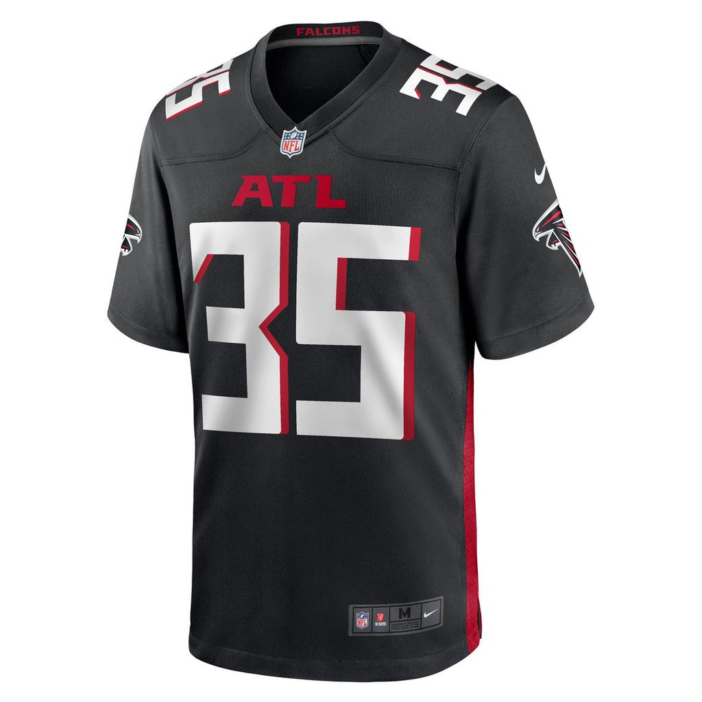 Natrone Brooks Atlanta Falcons Nike Team Game Official Jersey -  Black